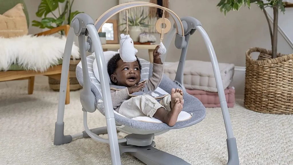 The Perfect Place for the Baby Swing