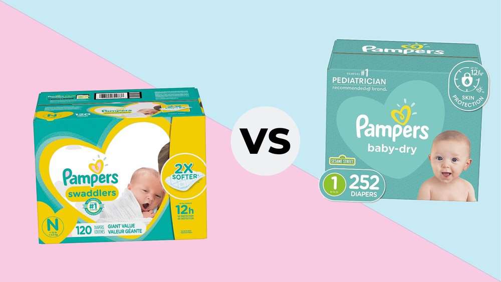 Pampers Swaddlers and Baby Dry Main Differences
